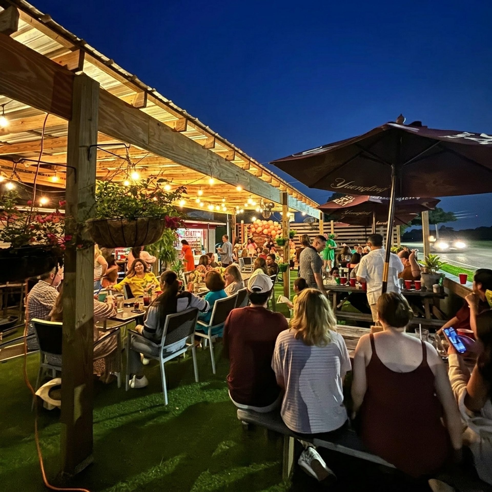 A patio built for people (and pups)