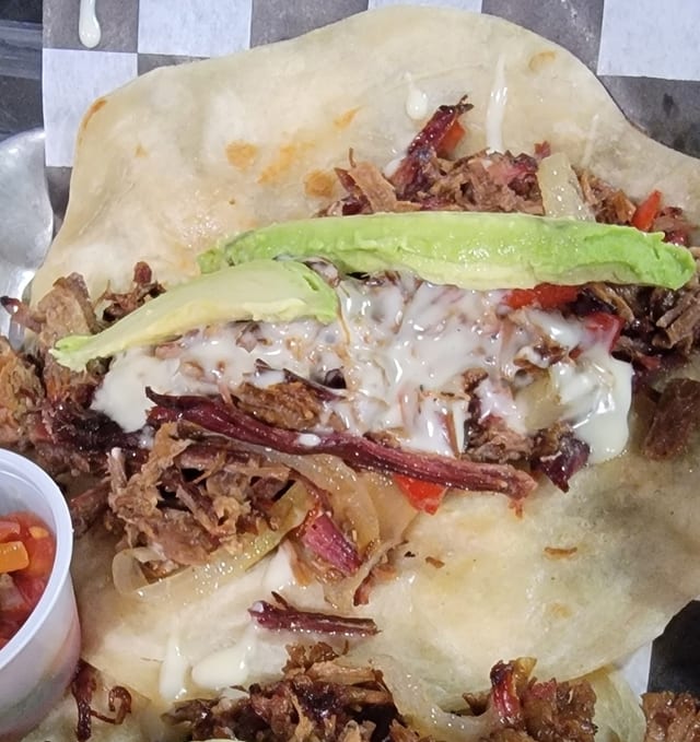 Brisket Tacos.